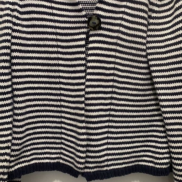 Pure HandKnit Striped Cardigan S/M - Picture 2 of 5